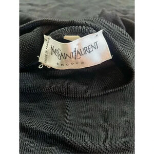 Vintage yves saint laurent encore highneck lightweight sweater  Size L